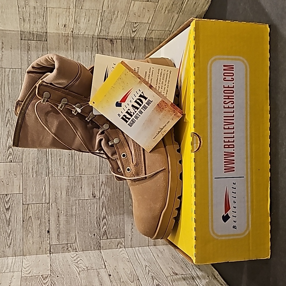 NWT Belleville 340 DES leather HIGH top flame resistant boot